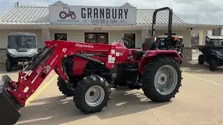 Mahindra 4550 W/ Ag tires
