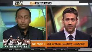 ESPN First Take   Adrian Peterson Tears Right Meniscus Against Packers!