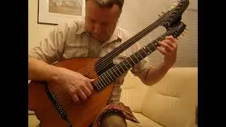 1920 Michael Nowy Contraguitar (Harp Guitar)