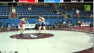 94 Ryan Green vs. Sam Webster