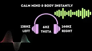 Ultra LOW 6 Hz THETA Waves, Relaxing SLEEP Music, Deep Sleep, Calm Mind & Body Instantly