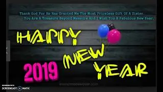 The best Happy New Year Messages, New Year Message 2019
