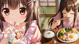 &ldquo;Cozy Tokyo Anime Cooking: Boiled Rice, Savory Meat & Refreshing Smoothie