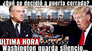 🚨ULTIMA HORA🚨 Reuni&oacute;n secreta en Washington despierta sospechas y alarma internacional