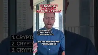 HOW DO YOU STAY UP TO DATE WITH CRYPTO NEWS?
