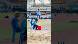 Men Long jump🔥 64th National open championship 2025#speed #sports #army