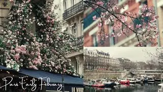 Paris early February 2024| La Coul&eacute;e Verte, Rue Cr&eacute;mieux and tranquility by the canal Saint-Martin.
