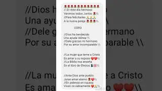 En éste día hermoso 🌹Tema para matrimonio ❤️Coro las Servidoras de Dios