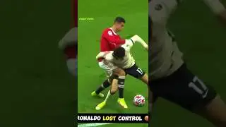 Ronaldo Rage! ☠️ #ronaldo #lostcontrol #anger #rage #football #futbol #youtube #youtubeshorts