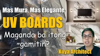 UV BOARD , Maganda ba itong gamitin sa Bahay ? Philippine interior Design  TV Bathroom Wall Accent