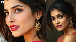 [4k] Real Indian Ai saree Lookbook model - beautiful model in park - Ai Girl Beauty #ai #model