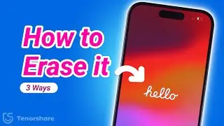 How to Erase Old iPhone Before Selling? - 3 Ways | Factory Reset iPhone