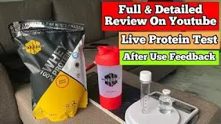 Nutrabox 100% whey protein Review with Mb home procheck kit#testing result # TRUSTIFIED certified