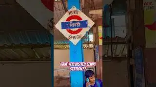 Sewri station walk #mumbai #station #local #train #sewri #travel #shorts