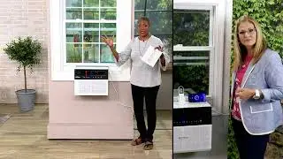 Soleus 3-in-1 8000 BTU w/WiFi ENERGY STAR Split Window Air Conditioner on QVC