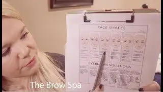 The Brow Spa - ASMR Trimming, Shaping and Waxing your Brows
