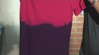 How To Dip Dye A Shirt