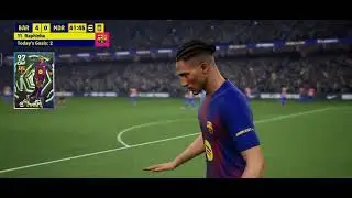 My League - LaLiga ⚽ Match 9 FC Barcelona vs Atlético de Madrid,POT - Robert Lewandowski🅰️🅰️⚽