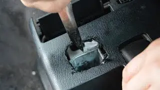 Tuning wizualny AUDI A4 B5 - Montaż Podłokietnika #7
