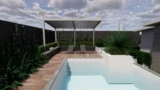 Landscape Design Flythrough - Mount Pleasant residence