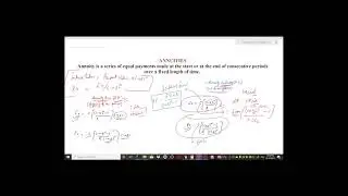 ANNUITIES (Time value of money 💰 and calculations of Interest and Annuities) JAIIB AFB 2022