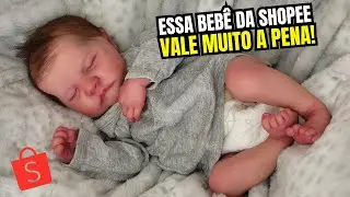 Beb&ecirc; Reborn: Beb&ecirc; Reborn onde comprar? Beb&ecirc; Reborn Da Shopee De silicone s&oacute;lido! Realista! Barato!