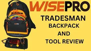 WISEPRO Tradesman tool Backpack Review and thoughts   #wisepro,#toolbackpack,#backpacksfortools