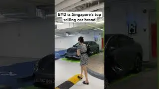 BYD is Singapore's top selling car brand, and we now see their EVs all around the country!
