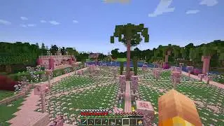 Minecraft chuchot&eacute; Jour 90, Barbie Land, la Porte Noire et la suite des projets - Whispering ASMR FR