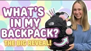 What's in my backpack?