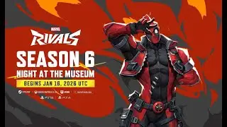 Deadpool llega a Marvel Rivals el 16 ENE // Temporada 6: Noche en el museo Trailer Fandub