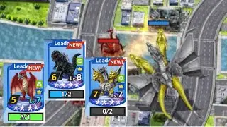 MECHA KING GHIDORAH ADDED TO GODZILLA BATTLE LINE + NEW LEADER UNITS