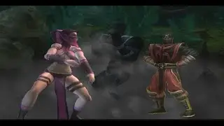 Mortal Kombat: Shaolin Monks - Smoke Quest ( Kung Lao vs Ermac & Mileena )