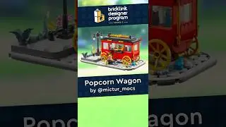 BrickLink Designer Program Series 5: Popcorn Wagon by Mictur