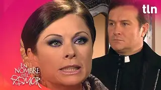 Carlota le reclama a Cristóbal que solapar a Paloma | En nombre del amor Capítulo 92 (Parte 2) | tln