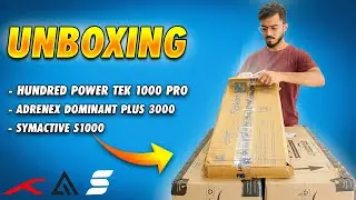 Unboxing Adrenex Dominant Plus 3000, Hundred Power Tek 1000 Pro & Symactive S1000