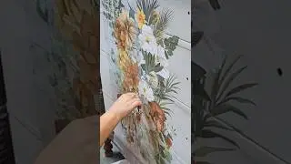 Dramatic Makeover! #painting #diy #boho #shorts