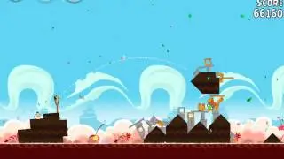 Angry Birds Birdday Party 18-2 Прохождение на 3 Звезды