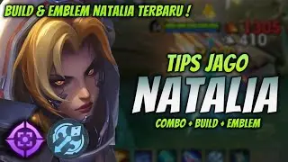 TRIK & TIPS JAGO NATALIA ROAM | BUILD NATALIA TERSAKIT 2026 - MOBILE LEGENDS 