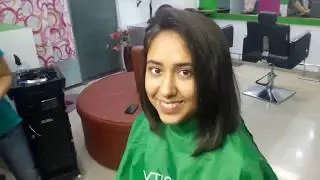 college girl silky BOB cut