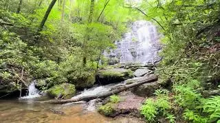 Horsetrough Falls: Easy Hiking trail to a 70-ft Georgia mountain Waterfall