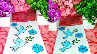 Cute Love Birds Drawing/ Cute Drawing/ Pencil Sketch #lovebirds​#art​#youtubevideos​@Spartshayari04 