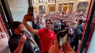 Milan, Samuele Ricci incontra i suoi nuovi tifosi allo Store rossonero