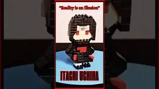 Itachi Uchiha Nanoblocks Build #asmr #timelapse #nanoblock #naruto #itachi #anime #calming
