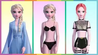 Elisa Glow Up into Bad Girl | Frozen Elsa Transformation