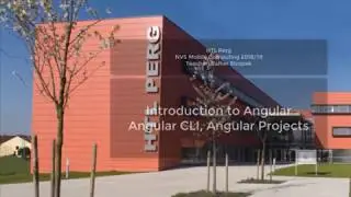 HTL Perg - Angular Course Part 1 - Tooling (CLI), Project Structure