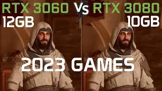 RTX 3060 12GB vs RTX 3080 10GB  - Are they good in 2024? - 1080p ultra RT on