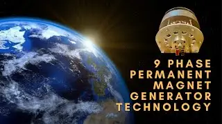 Демонстрация 9-фазного генератора Infinity на постоянных магнитах своими руками и зарядной станции