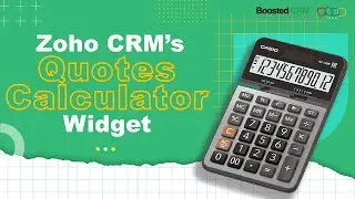 Zoho CRM's Quote Calculator Widget