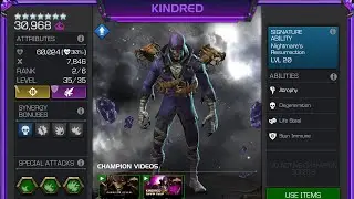 7 star Rank 2 Kindred vs Winter Soldier | 65 seconds| Mauricio&rsquo;s Rotation